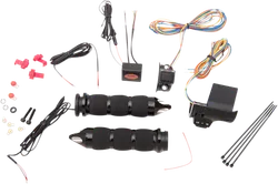 Avon Heated Grips Air Cushion TBW Black Spike