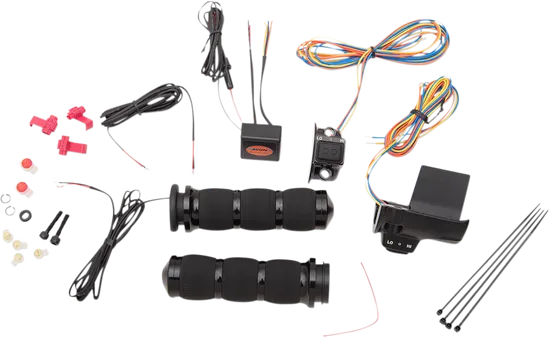 Avon Heated Grips Air Cushion TBW Black 3 Ring