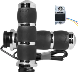 Avon Heated Grips Velvet Air TBW Chrome