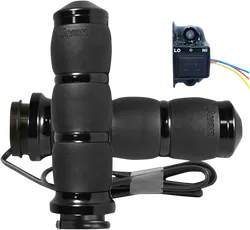 Avon Heated Grips Velvet Air TBW Black Anodized
