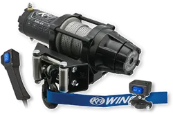KFI 2500 ATV Assault Series Winch Steel Cable 2500 LBS