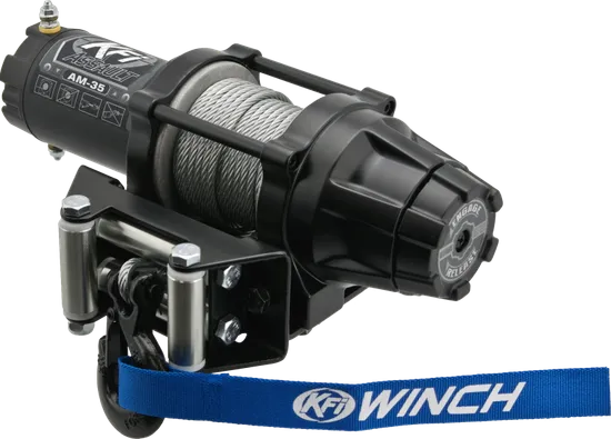 KFI ATV Assault Series Winch Steel Cable 3500 LBS 1