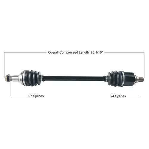 Tytaneum Replacement CV Axle Front Right or Left