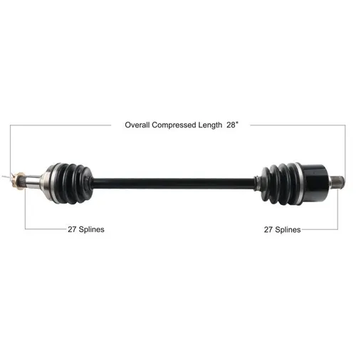 Tytaneum Replacement CV Axle Rear Left or Right