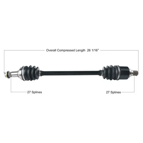 Tytaneum Replacement CV Axle Rear Left or Right