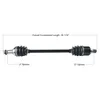 Tytaneum Replacement CV Axle Rear Left or Right