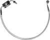 Magnum Designer Braided Front Brake Line Kit Lower Chrome ABS