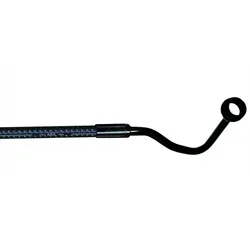 Magnum Designer Braided Front Brake Line Kit Lower KARBONFIBR ABS