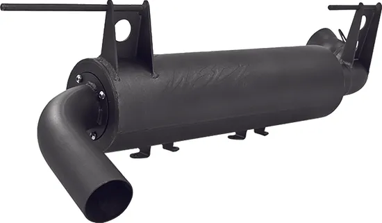 MBRP Stainless Steel Performance Slip On Muffler Exhaust Tail Pipe 1