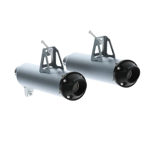 MBRP Stainless Steel Power Tech 4 Slip On Dual Muffler Tail Pipe Exhaust