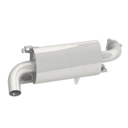 MBRP Sport Series Slip On Muffler Tail Pipe Exhaust