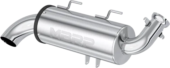 MBRP Stainless Steel Performance Slip On Muffler Exhaust Tail Pipe