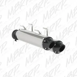 MBRP Stainless Steel Power Tech 4 Slip On Dual Muffler Tail Pipe Exhaust