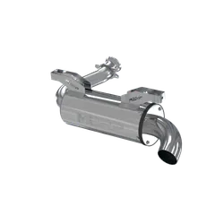 MBRP Stainless Steel Performance Slip On Muffler Exhaust Tail Pipe