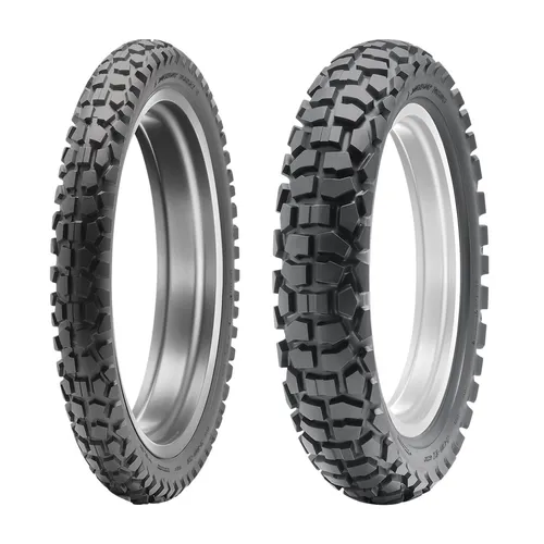 Dunlop D605 2.75-21 Front 120/80-18 Rear Tire Set