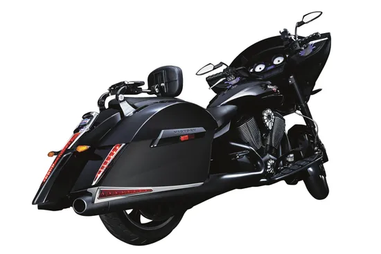 Kuryakyn Multi-Purpose Driver Passenger Backrest Kit Black