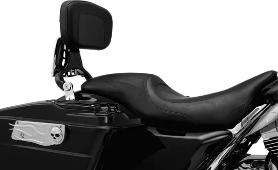 Kuryakyn Multi-Purpose Driver Passenger Backrest Kit Black