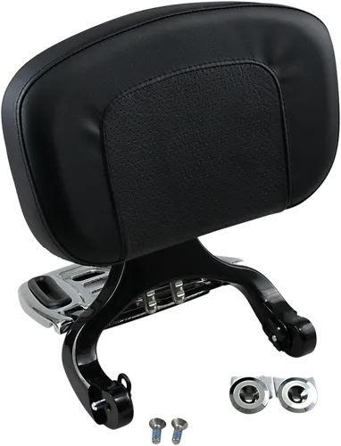 Kuryakyn Multi-Purpose Driver Passenger Backrest Kit Black