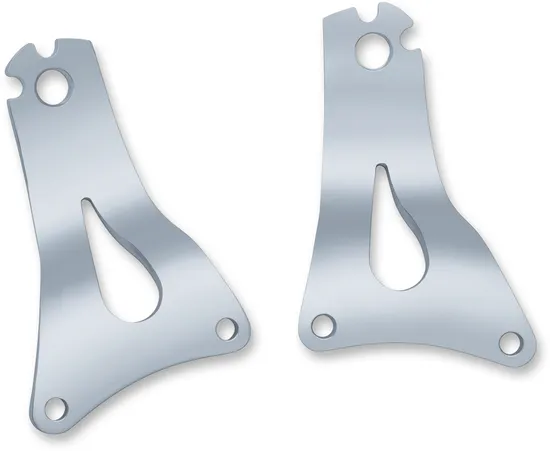 Kuryakyn Multi-Purpose Driver Passenger Backrest Kit Black