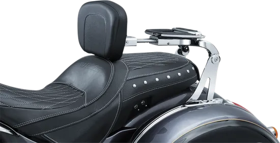 Kuryakyn Multi-Purpose Driver Passenger Backrest Kit Black