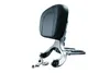 Kuryakyn Multi-Purpose Driver Passenger Backrest Kit Chrome