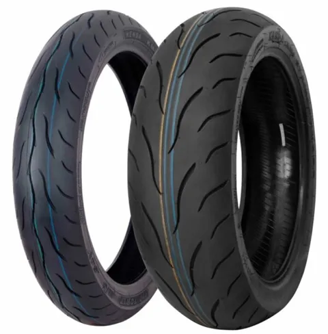 Kenda KM1 120/70ZR17 Front 190/50ZR17 Rear Tire Set