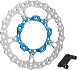Arlen Ness Full Floating Brake Rotor Kit Blue