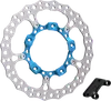 Arlen Ness Full Floating Brake Rotor Kit Blue