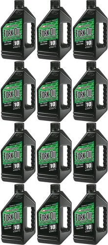 Maxima 10W Fork Fluid Oil 16 oz Quart 12 Pack 1 Case 1