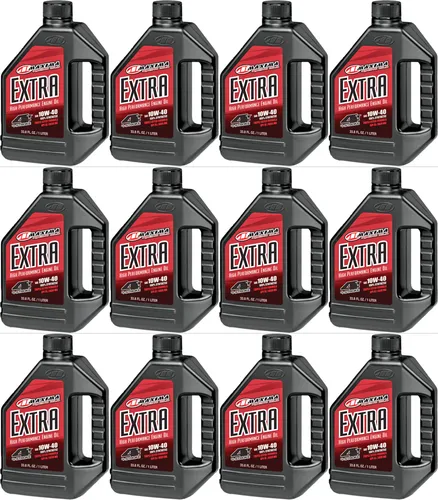 Maxima Extra High Performance 10W40 Synthetic 4T Engine Motor Oil 1 Liter 12Pack 1