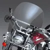 National Cycle Switchblade 2 Up Windshield w Black Mount Hardware