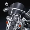 National Cycle Switchblade Chopped Windshield Smoke w Chrome Mount