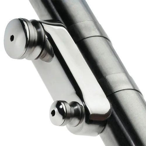 National Cycle Switchblade Chopped Windshield Smoke w Chrome Mount