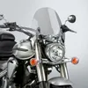 National Cycle Switchblade Deflector Windshield Smoke w Chrome Mount