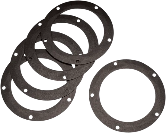 Covington Derby Cover Black Ripper w 5pk Cometic Gasket