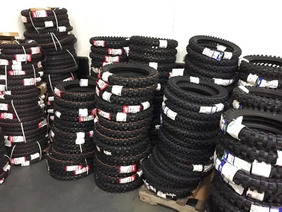 IRC GS45Z Front 2.50-16 Rear 3.60-14 Tire Set