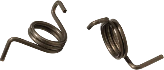 Moose Pro Serrated Foot Pegs Pair Convex w Spring