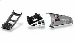 KFI UTV Snow Plow Kit 72 in Wide Steel Straight Blade