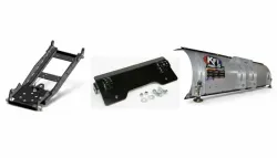 KFI UTV Snow Plow Kit 72 in Wide Steel Straight Blade
