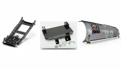 KFI UTV Snow Plow Kit 72 in Wide Steel Straight Blade