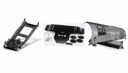 KFI UTV Snow Plow Kit 72 in Wide Steel Straight Blade