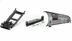 KFI UTV Snow Plow Kit 72 in Wide Steel Straight Blade