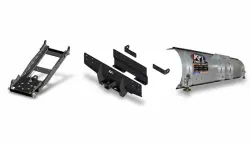 KFI UTV Snow Plow Kit 72 in Wide Steel Straight Blade