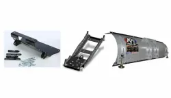 KFI UTV Snow Plow Kit 72 in Wide Steel Straight Blade
