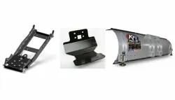 KFI UTV Snow Plow Kit 72 in Wide Steel Straight Blade