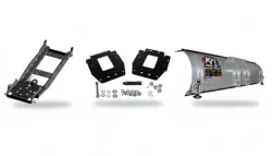 KFI UTV Snow Plow Kit 72 in Wide Steel Straight Blade