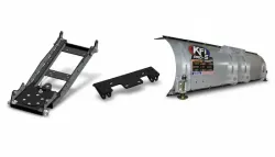 KFI UTV Snow Plow Kit 72 in Wide Steel Straight Blade