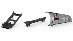 KFI UTV Snow Plow Kit 72 in Wide Steel Straight Blade