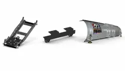 KFI UTV Snow Plow Kit 72 in Wide Steel Straight Blade