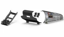 KFI UTV Snow Plow Kit 72 in Wide Steel Straight Blade